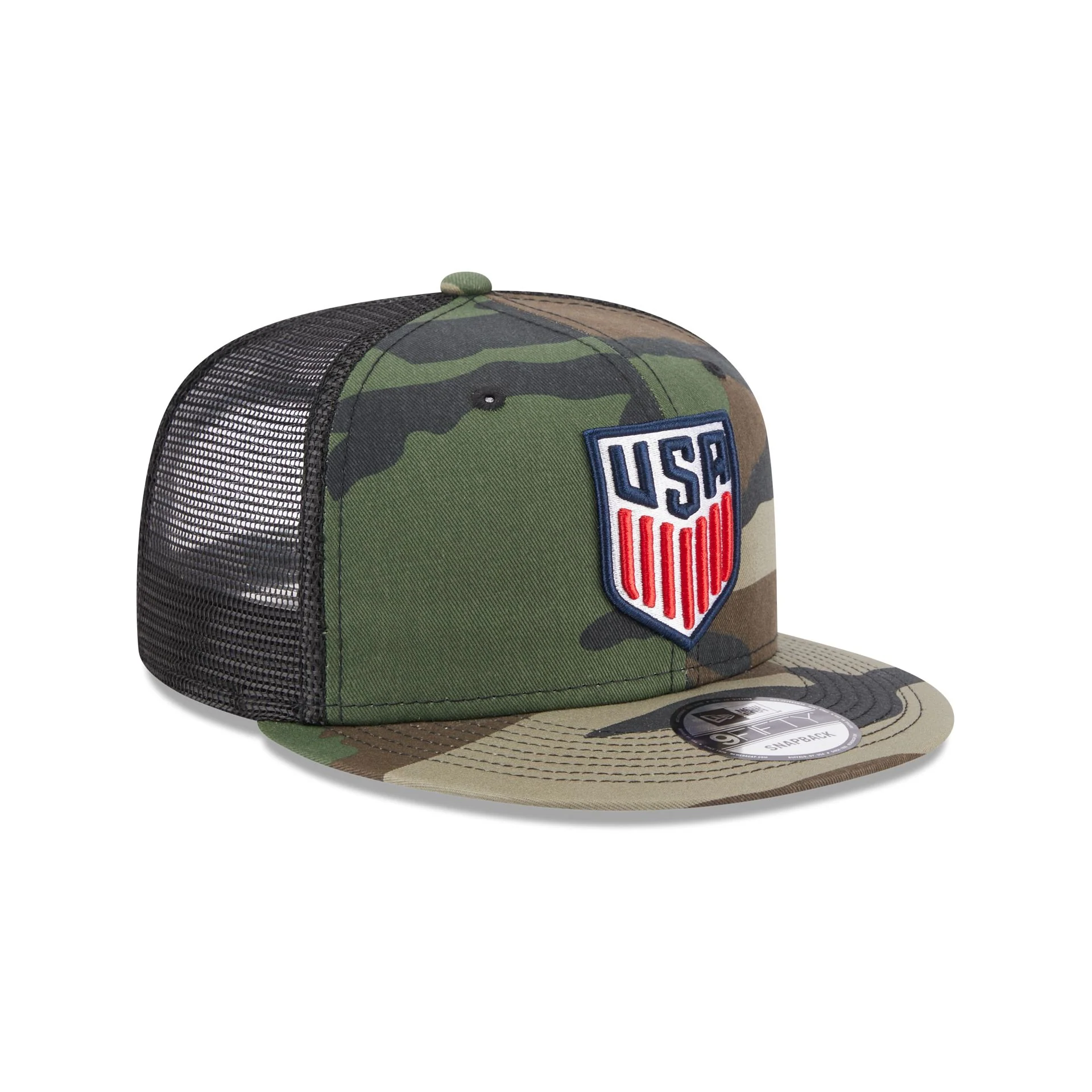 U.S. Soccer Men's National Team Camo 9FIFTY Trucker Snapback Hat