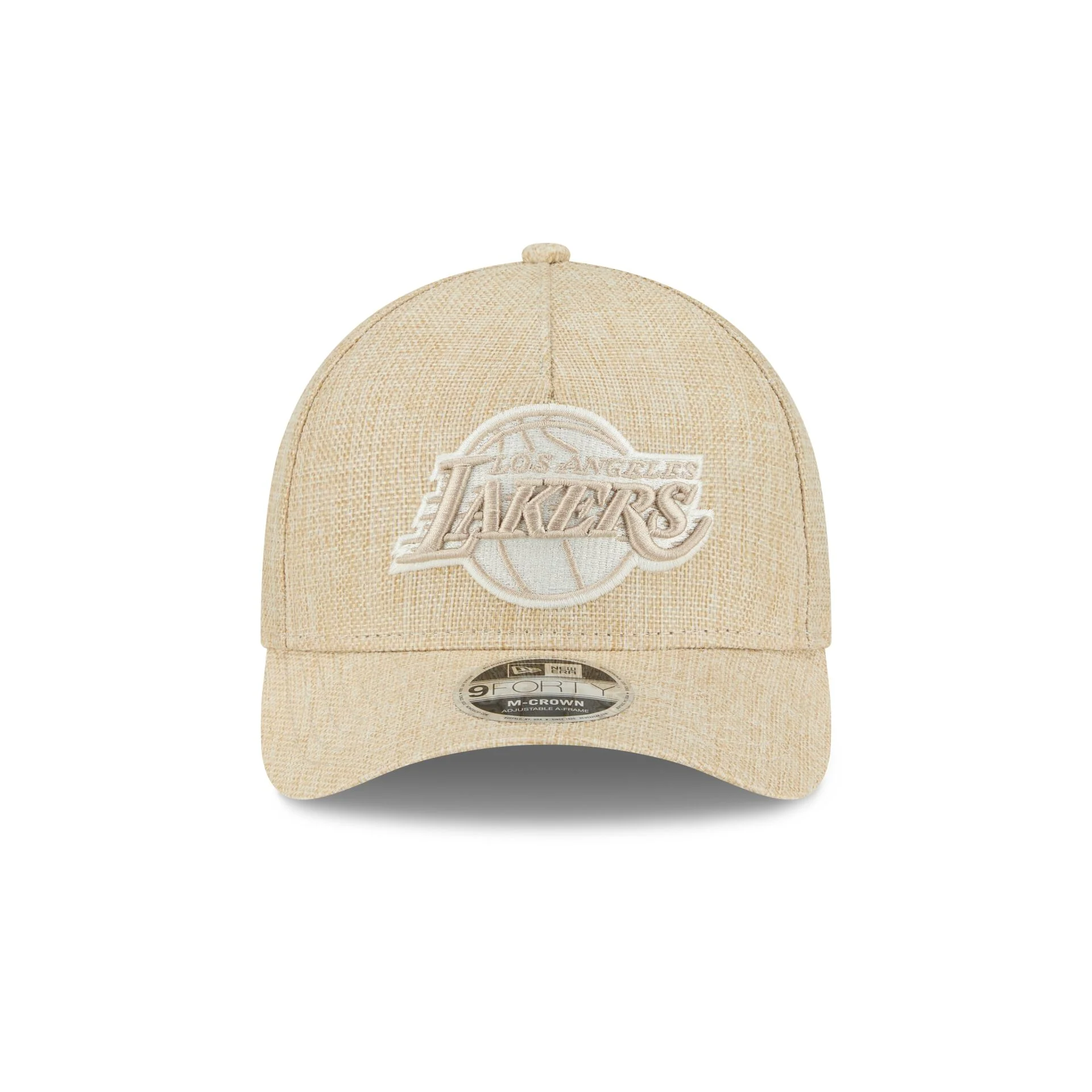 Los Angeles Lakers Cotton Weave Stone 9FORTY M-Crown A-Frame Snapback Hat