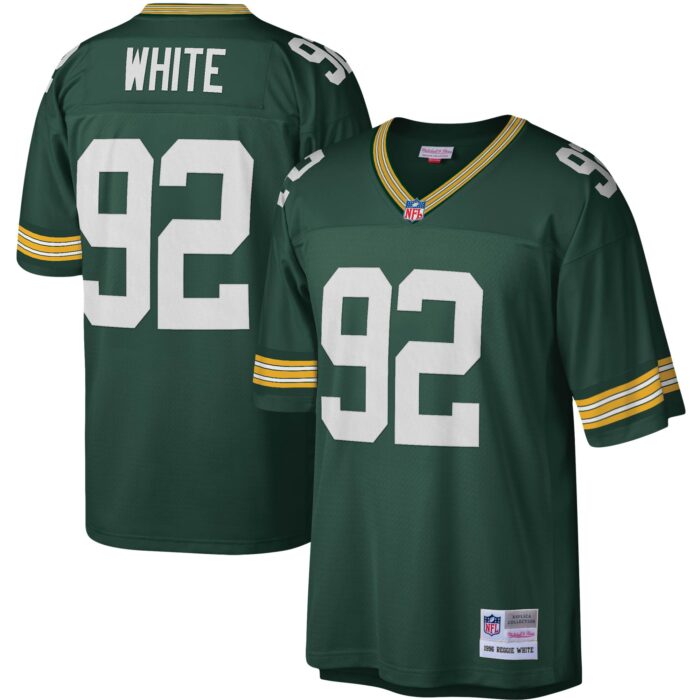Men’s Green Bay Packers Reggie White Mitchell & Ness Green Legacy Replica Jersey