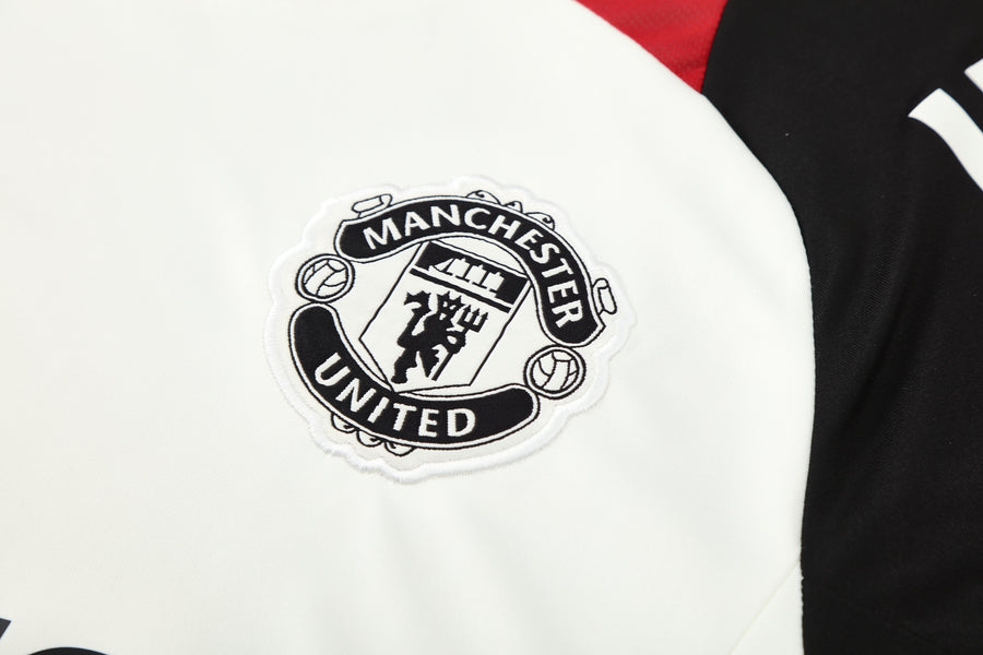 Kit Shirt + Shorts Manchester United White/Black Training 25/26
