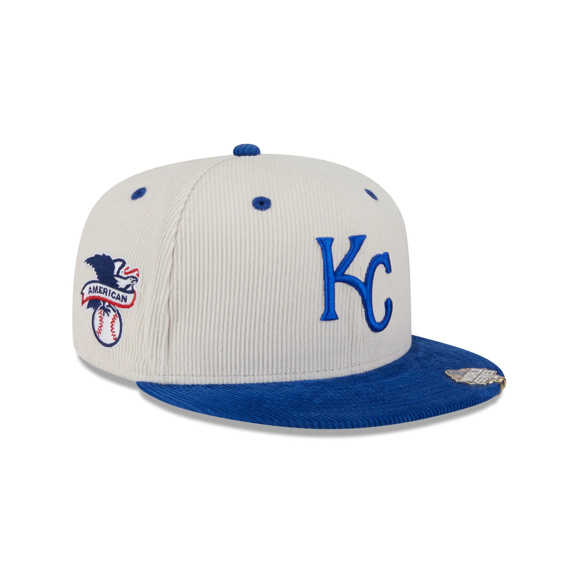 Kansas City Royals Two Tone Cord 59FIFTY Fitted Hat