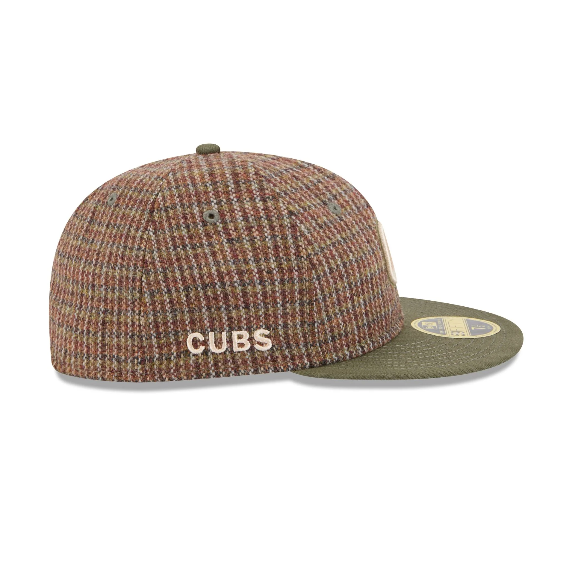 Just Caps Wool Logo Chicago Cubs Retro Crown 59FIFTY Fitted Hat