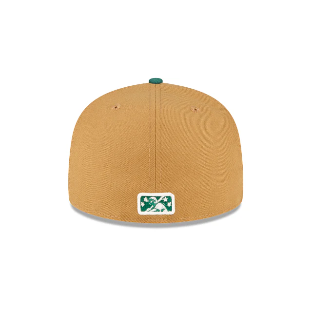 Eugene Emeralds Wheat 59FIFTY Fitted Hat