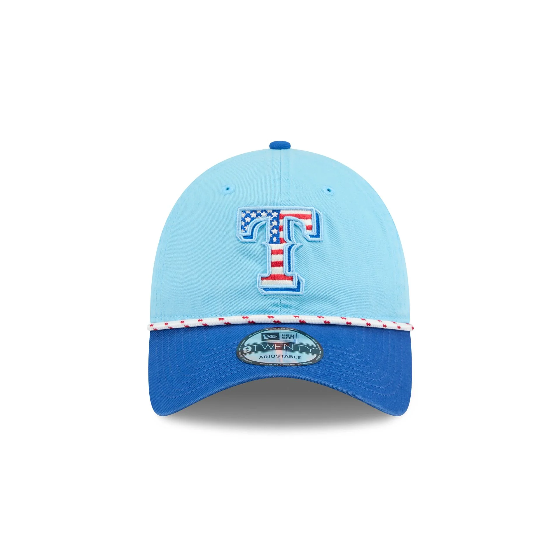 Texas Rangers Independence Day 2025 9TWENTY Adjustable Hat
