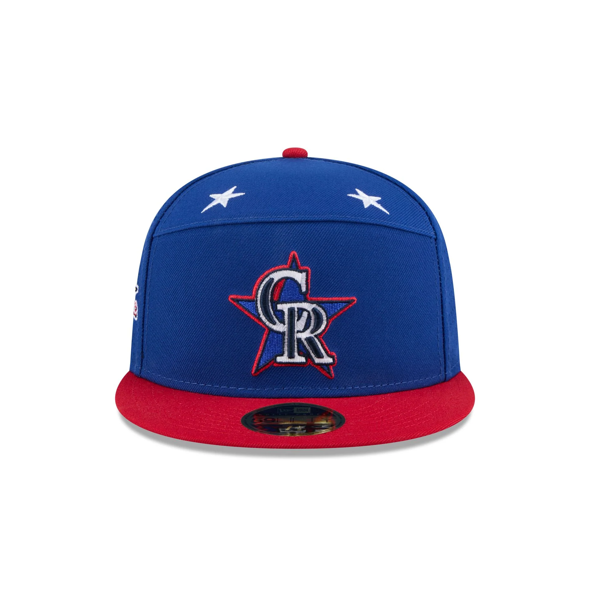 Colorado Rockies 2025 All-Star Game Workout Split Panel 59FIFTY Fitted Hat