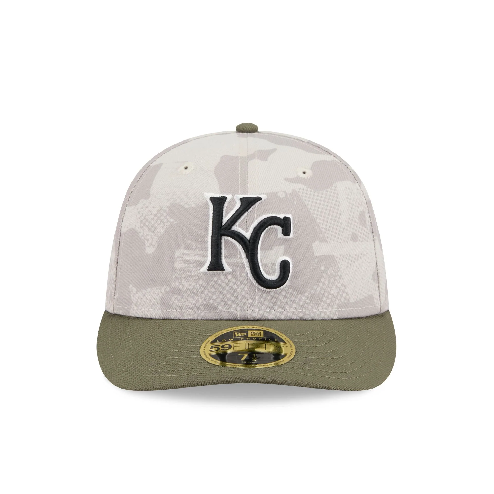 Kansas City Royals Armed Forces Day 2025 Low Profile 59FIFTY Fitted Hat