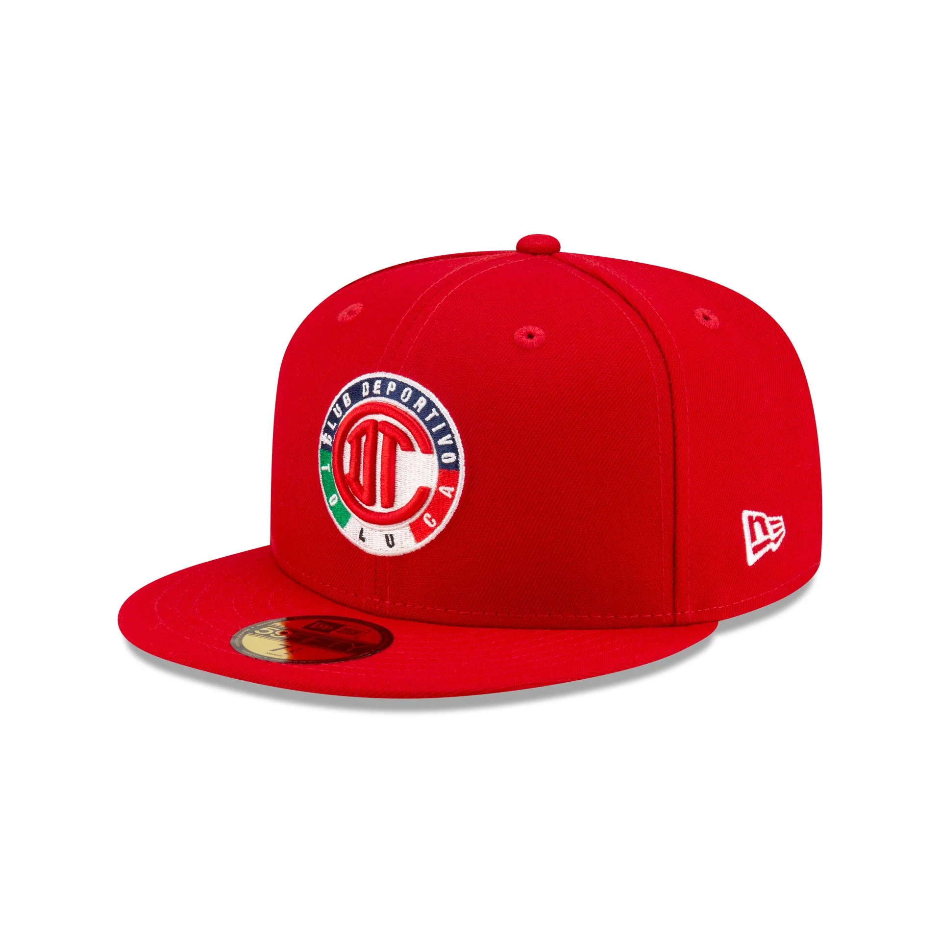 Deportivo Toluca FC Red 59FIFTY Fitted Hat