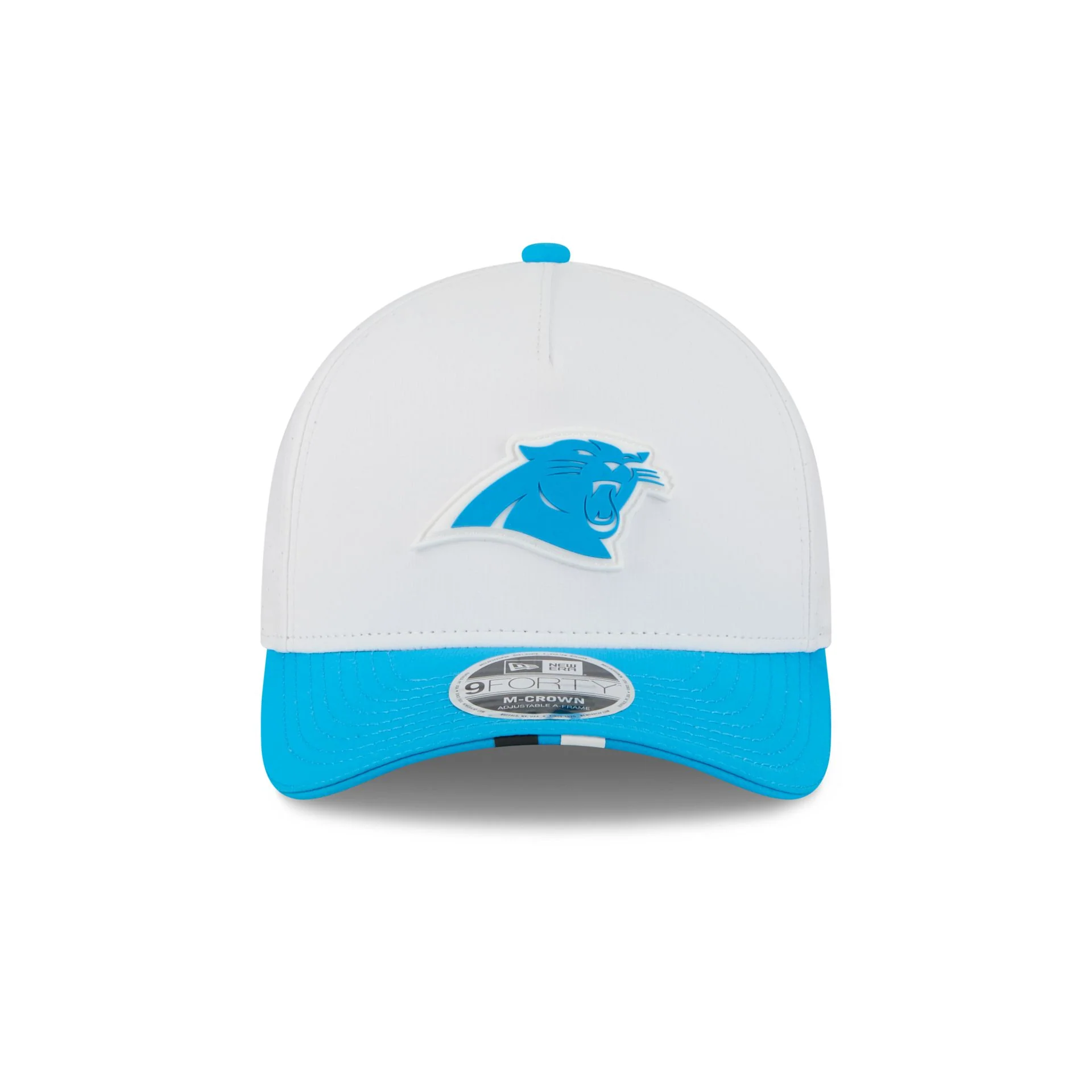 Carolina Panthers 2025 Training 9FORTY M-Crown A-Frame Snapback Hat