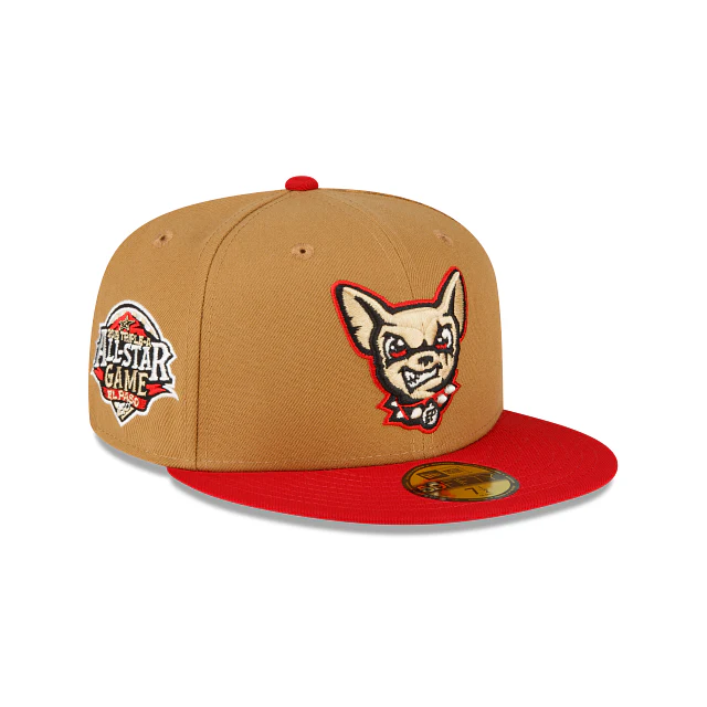 El Paso Chihuahuas Wheat 59FIFTY Fitted Hat