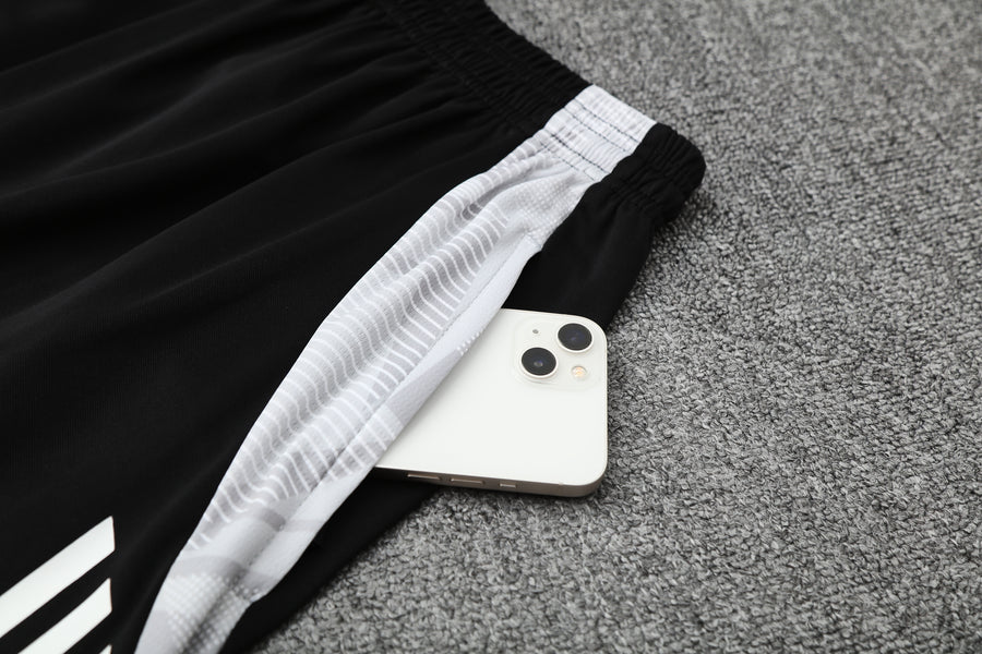 Kit Tank Top + Shorts Real Madrid Black/Pink Training 25/26