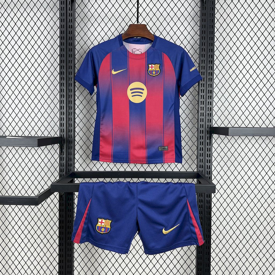 Barcelona Home 25/26 Kit Kids