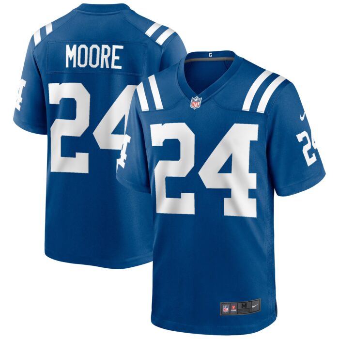 Men’s Indianapolis Colts Lenny Moore Nike Royal Game Retired Player Jersey