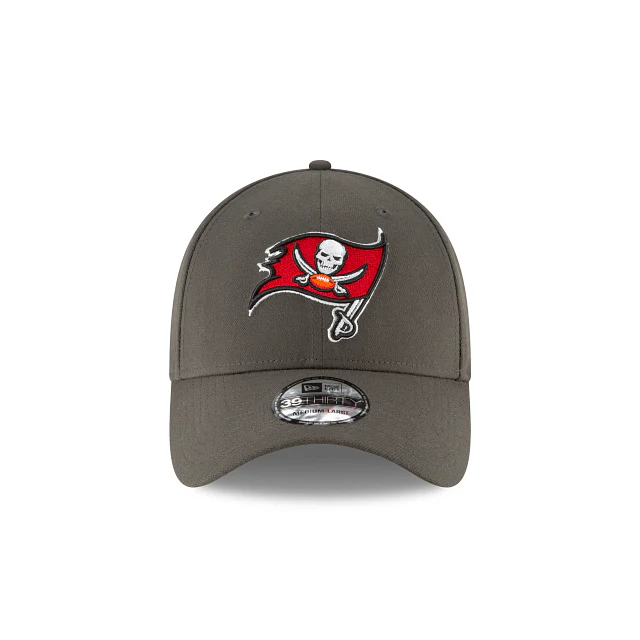 Tampa Bay Buccaneers Team Classic Gray 39THIRTY Stretch Fit Hat
