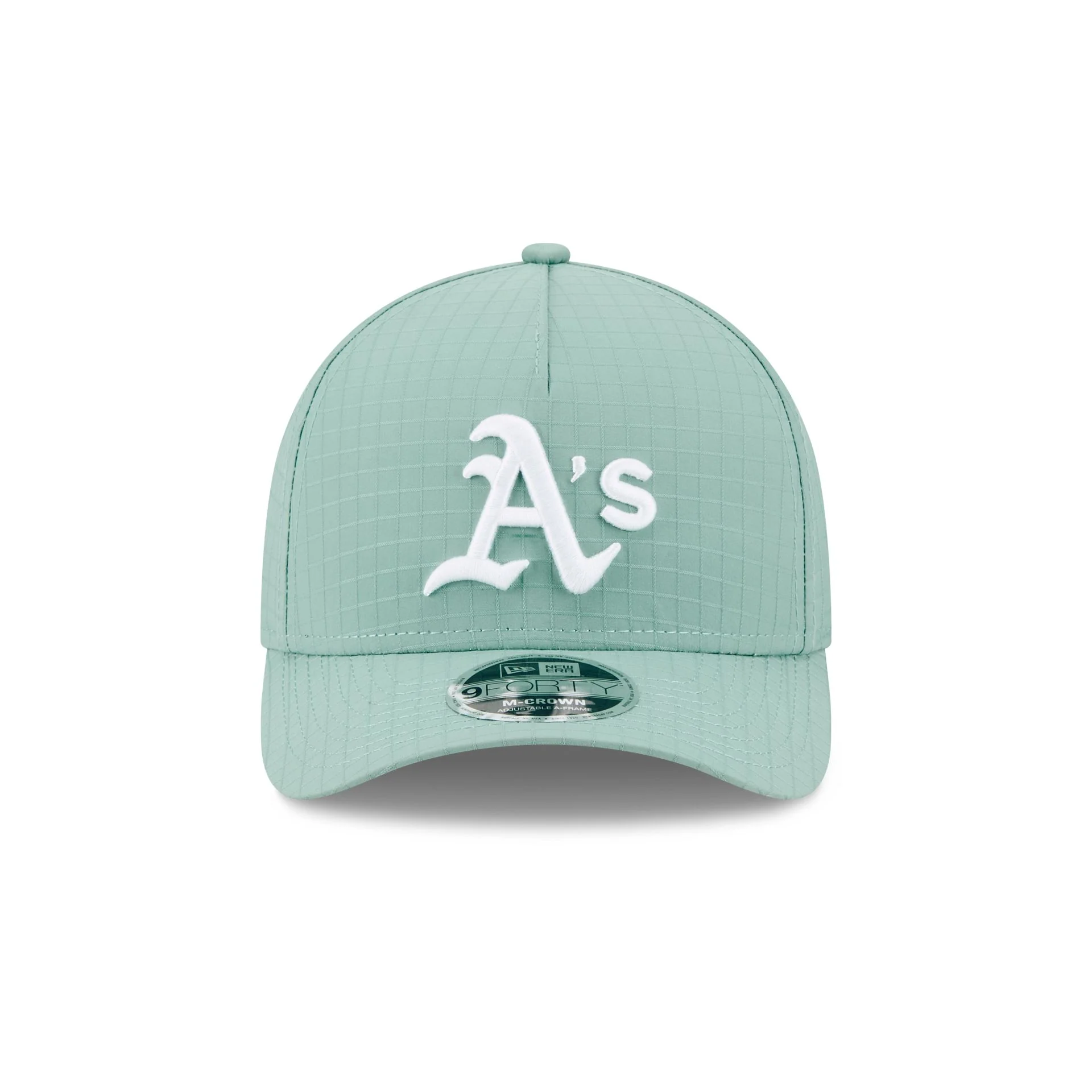 Athletics Green Ripstop 9FORTY M-Crown A-Frame Snapback Hat