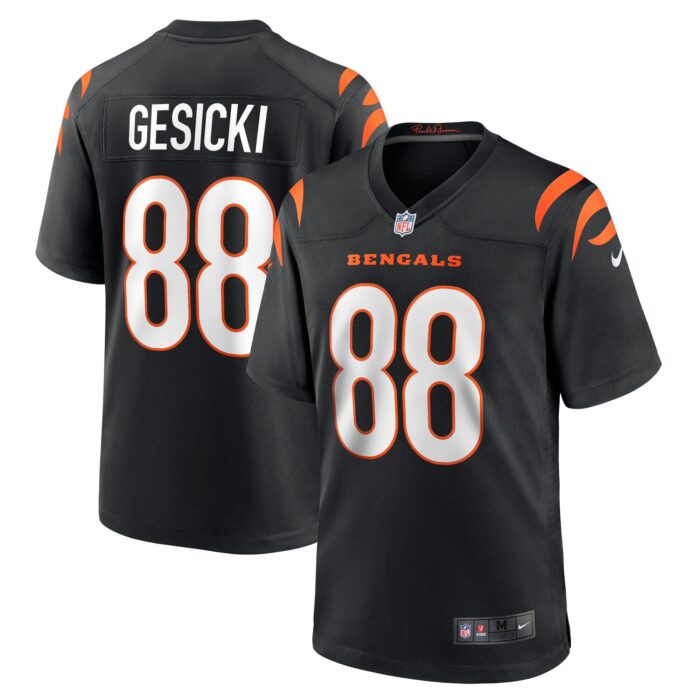 Men’s Cincinnati Bengals Mike Gesicki Nike Black Game Jersey