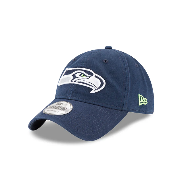 Seattle Seahawks Core Classic Blue 9TWENTY Adjustable Hat