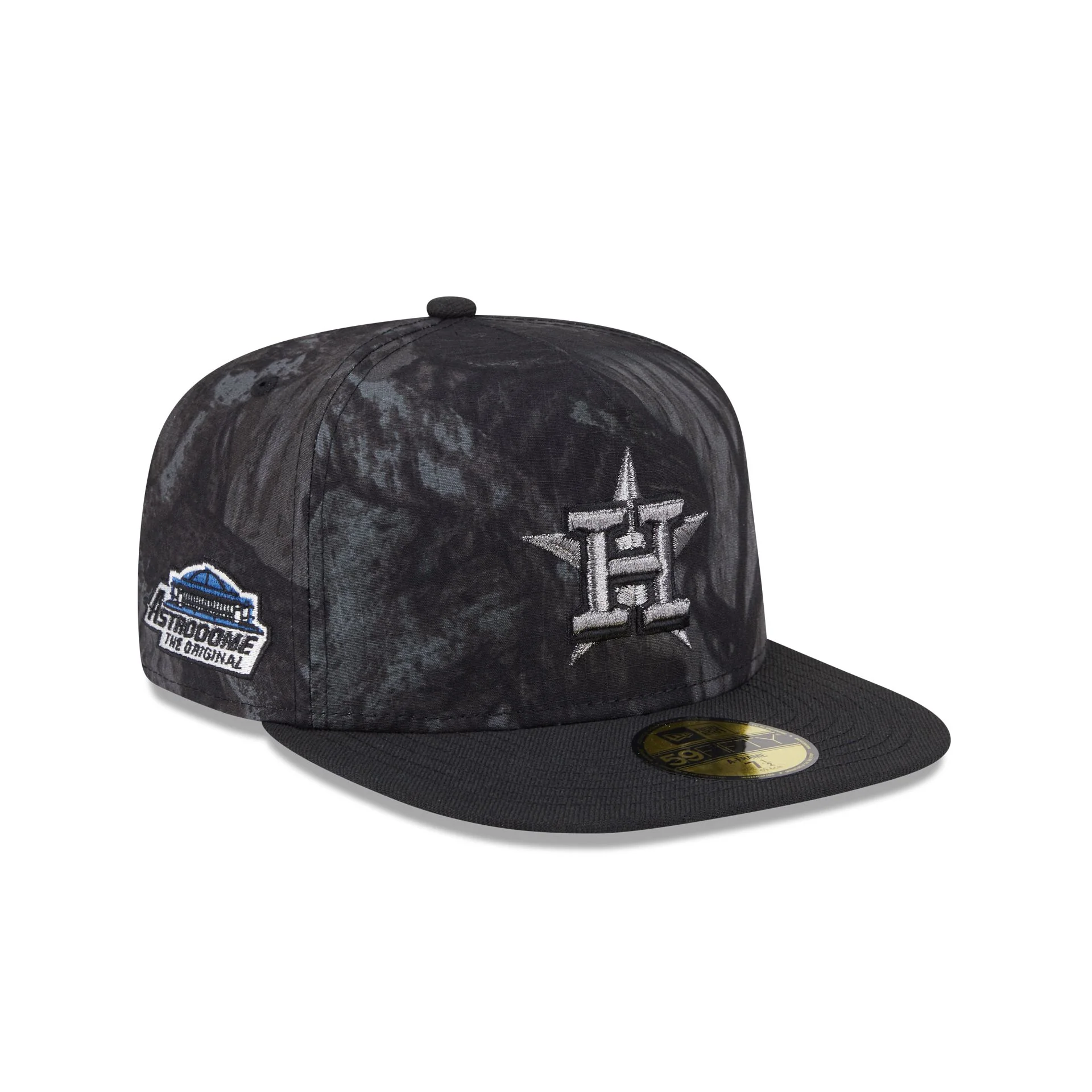 Just Caps Ripstop Camo Houston Astros 59FIFTY A-Frame Fitted Hat