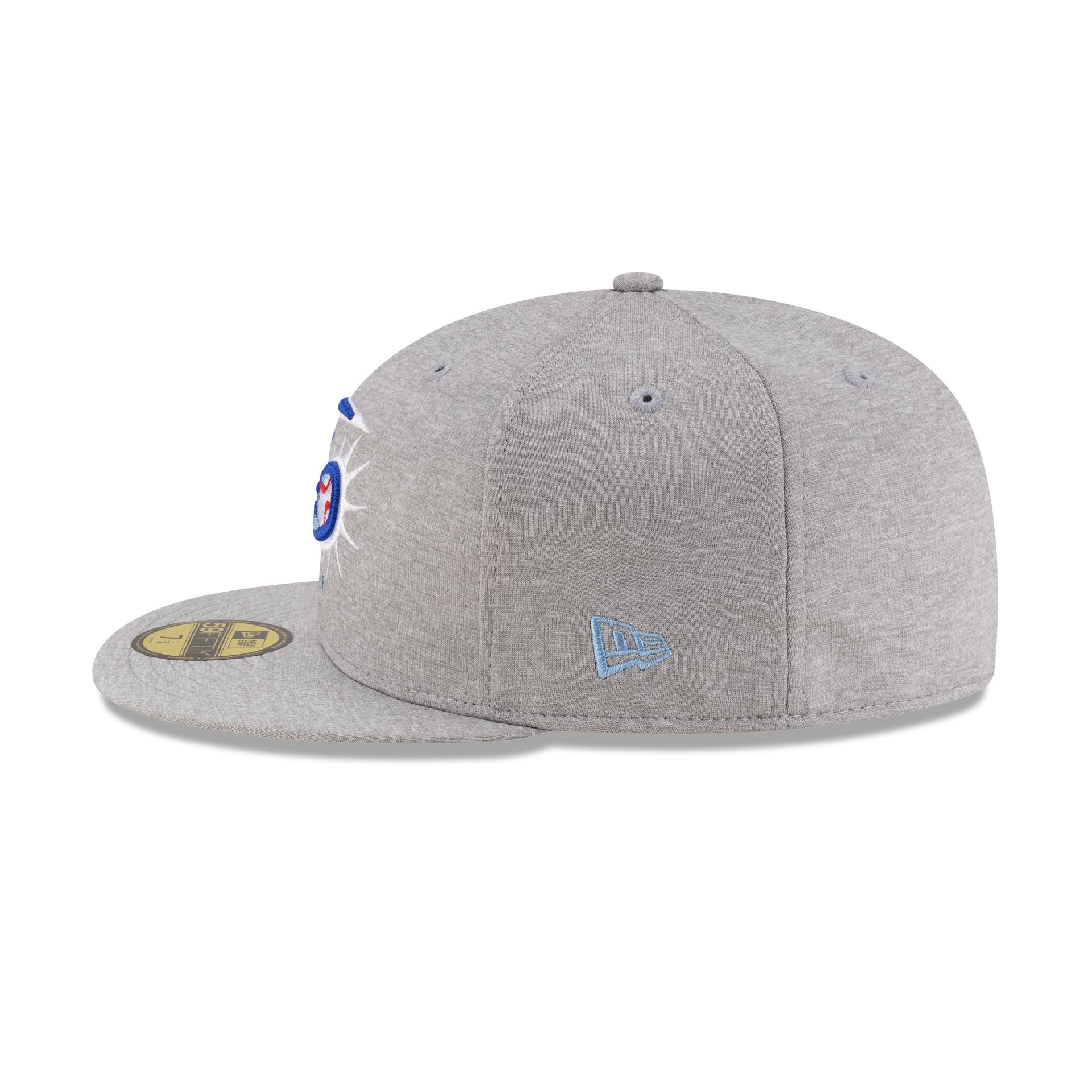 Oklahoma City Comets Shadow Tech Gray 59FIFTY Fitted Hat