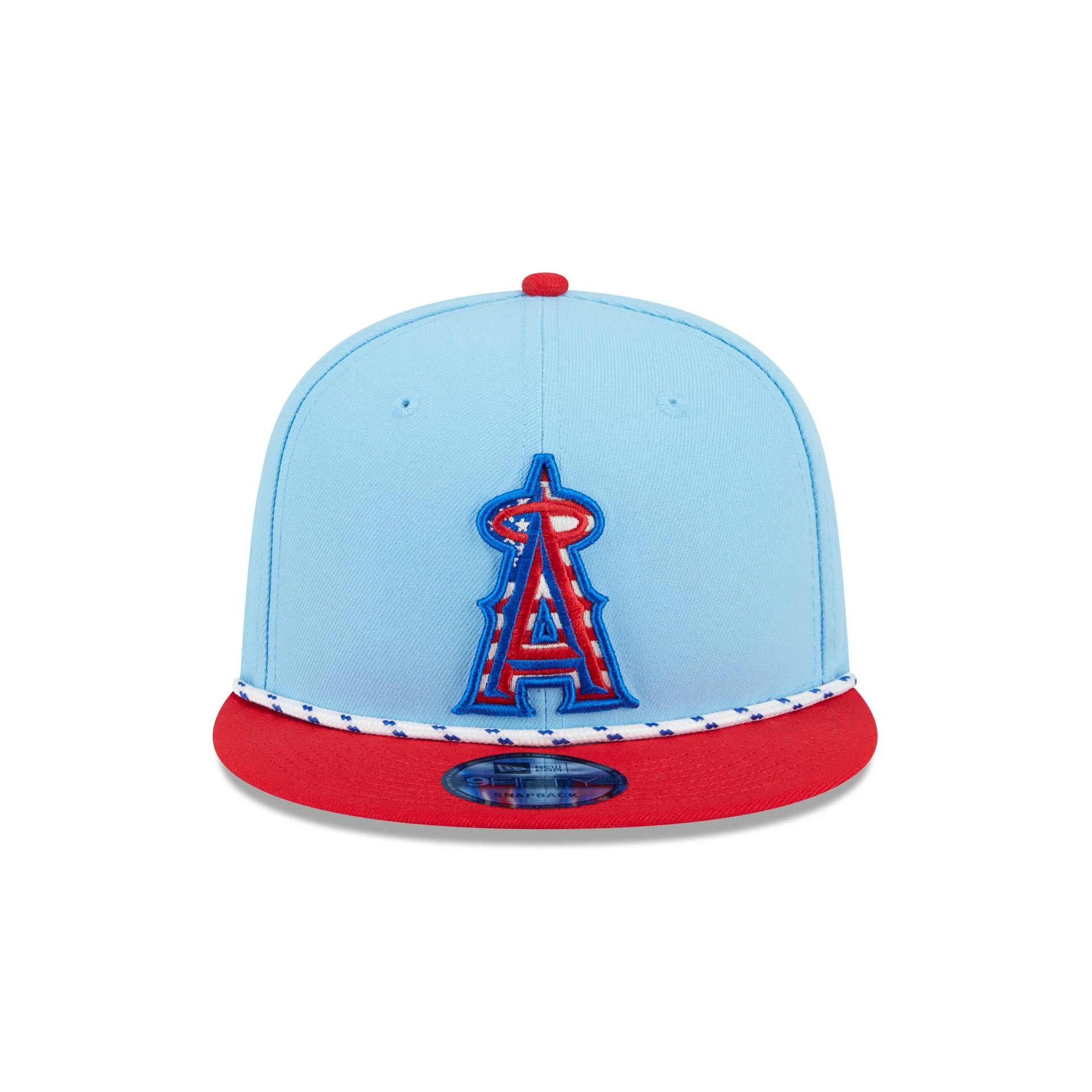 Los Angeles Angels Independence Day 2025 9FIFTY Snapback Hat