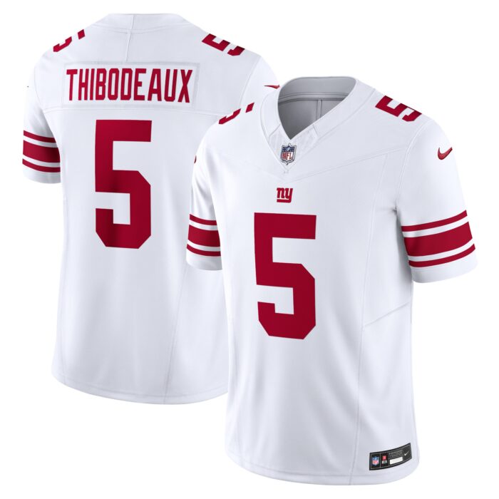 Men’s New York Giants Kayvon Thibodeaux Nike White Vapor F.U.S.E. Limited Jersey