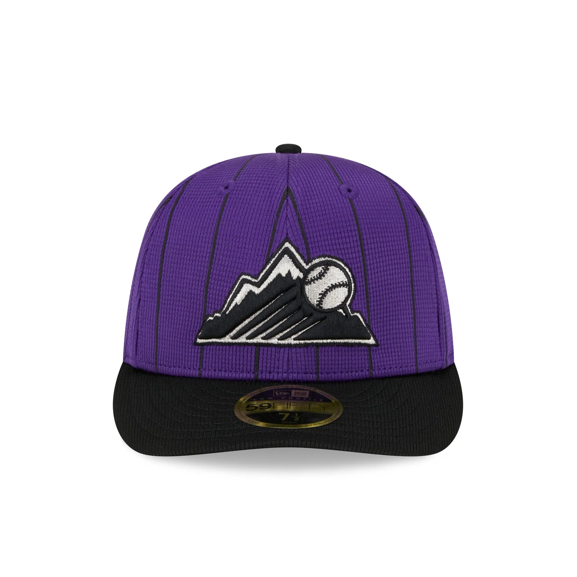 Colorado Rockies 2025 Batting Practice Low Profile 59FIFTY Fitted