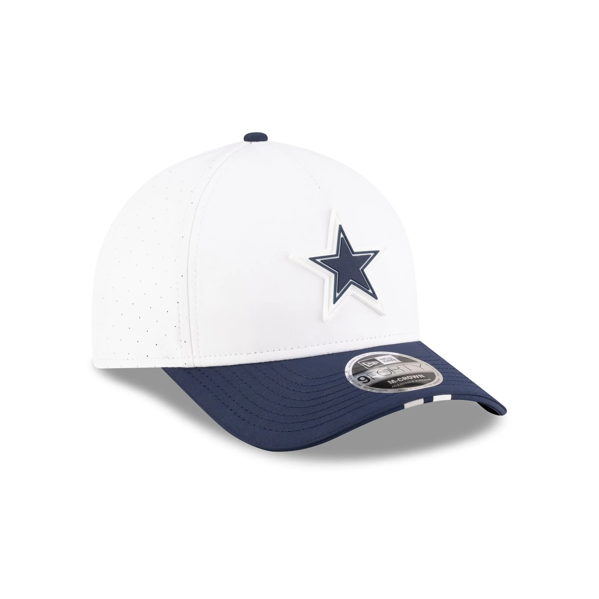 Dallas Cowboys 2025 Training 9FORTY M-Crown A-Frame Snapback Hat