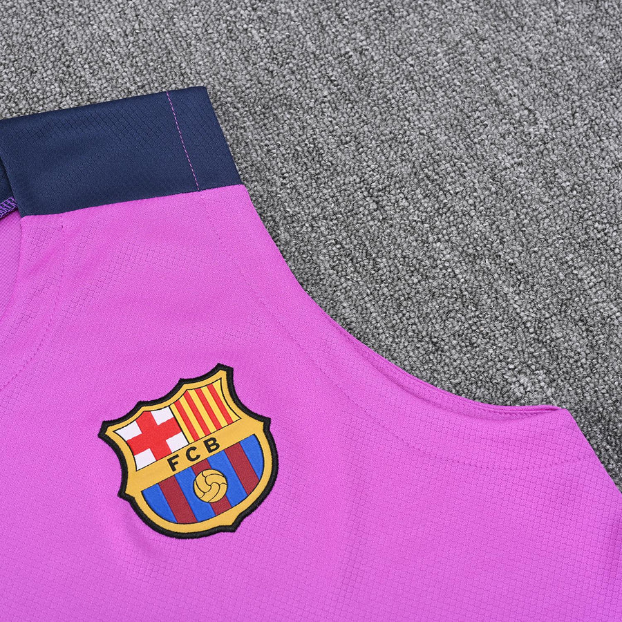 Kit Tank Top + Shorts Barcelona Purple Training 25/26