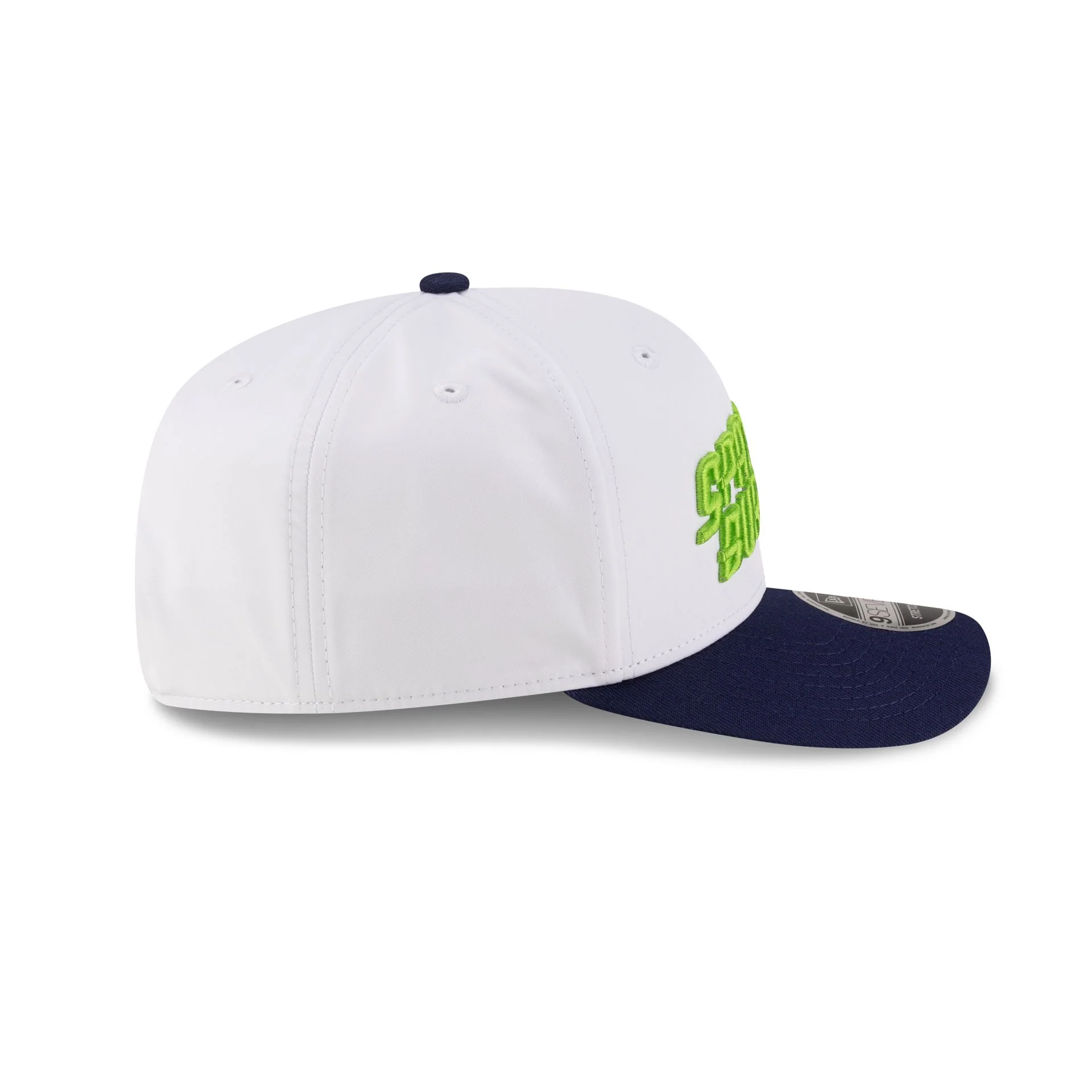 Hub City Spartanburgers Optic White 9SEVENTY Stretch-Snap Hat