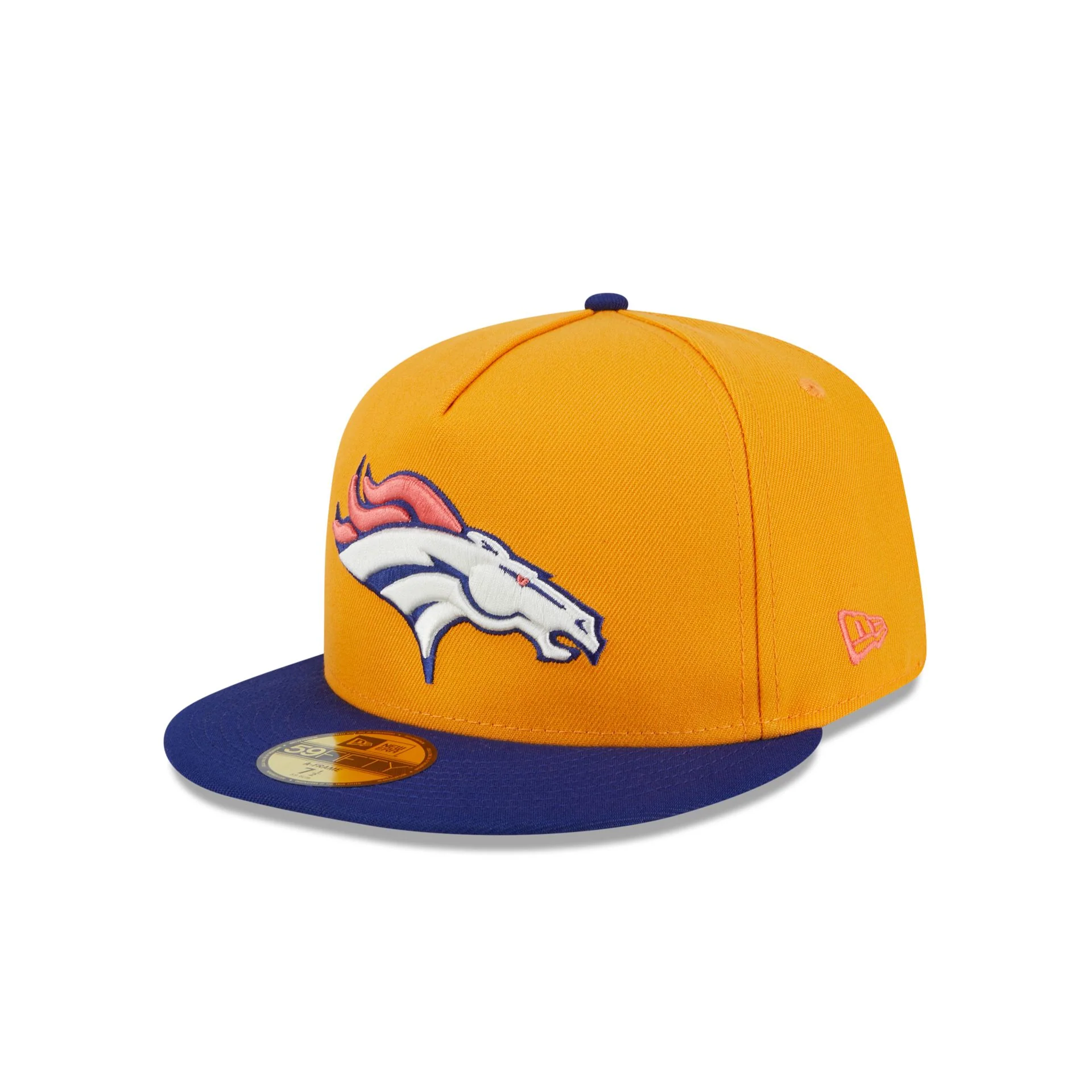 Denver Broncos Gold 59FIFTY A-Frame Fitted Hat