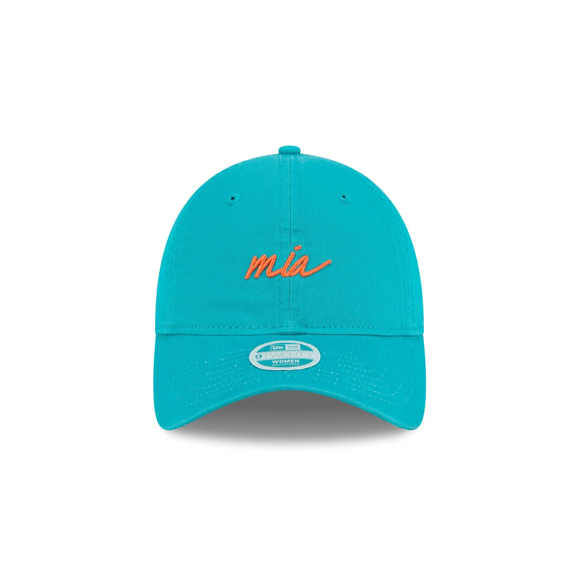 Miami Dolphins Women's Script 9TWENTY Adjustable Hat