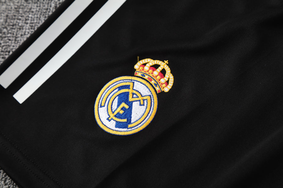 Kit Tank Top + Shorts Real Madrid White/Black/Orange Training 25/26