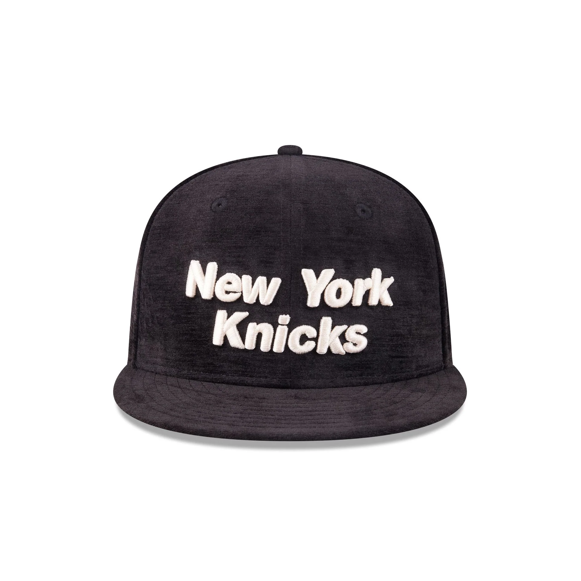 New York Knicks Black Velvet 59FIFTY Fitted Hat