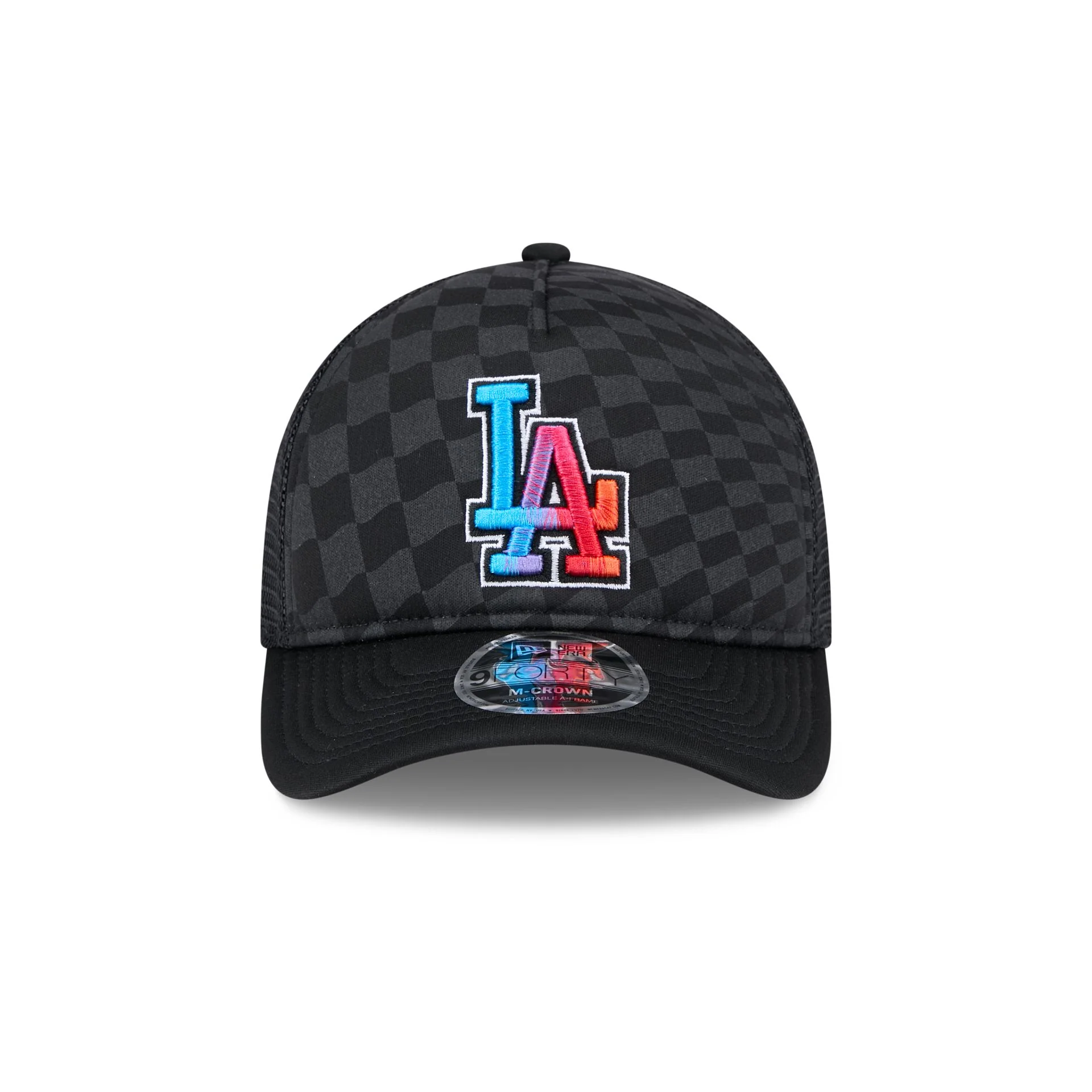 Los Angeles Dodgers Gradient Raceway 9FORTY M-Crown A-Frame Trucker Hat