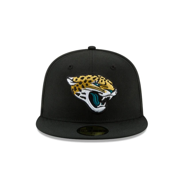 Jacksonville Jaguars Black 59FIFTY Fitted Hat