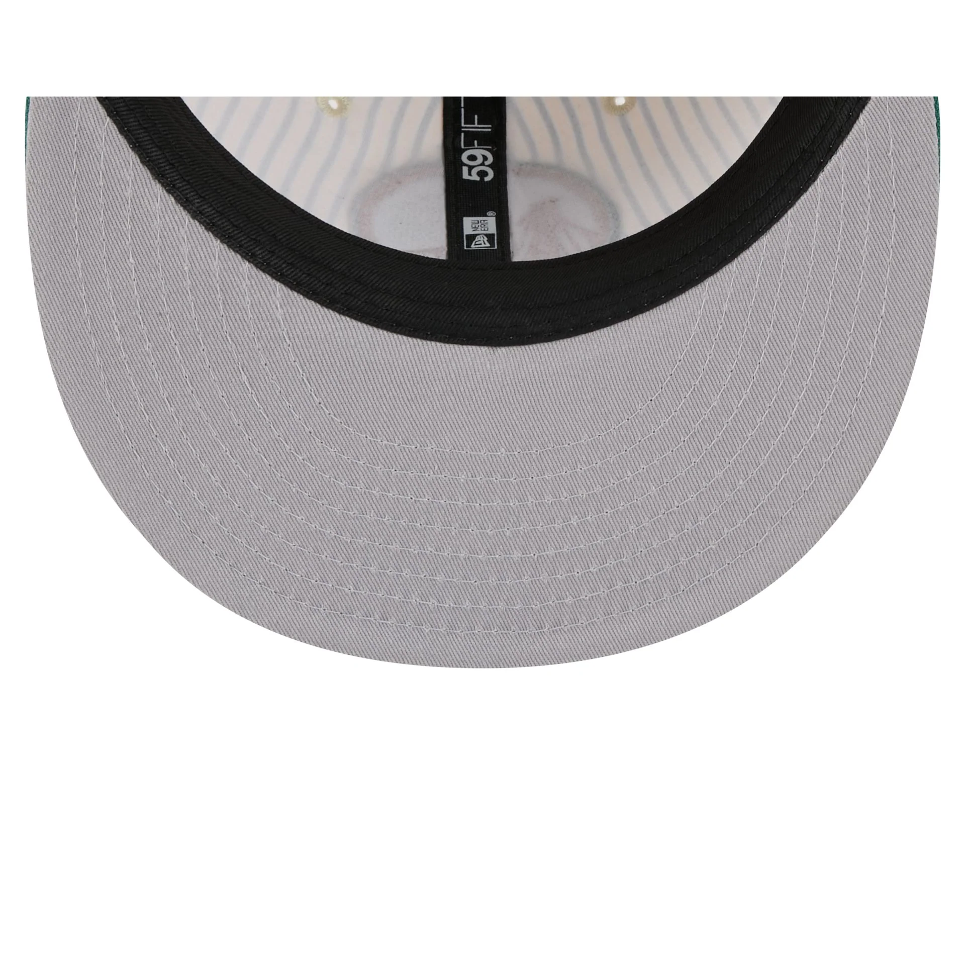 Just Caps Seersucker Golden State Warriors Retro Crown 59FIFTY Fitted Hat