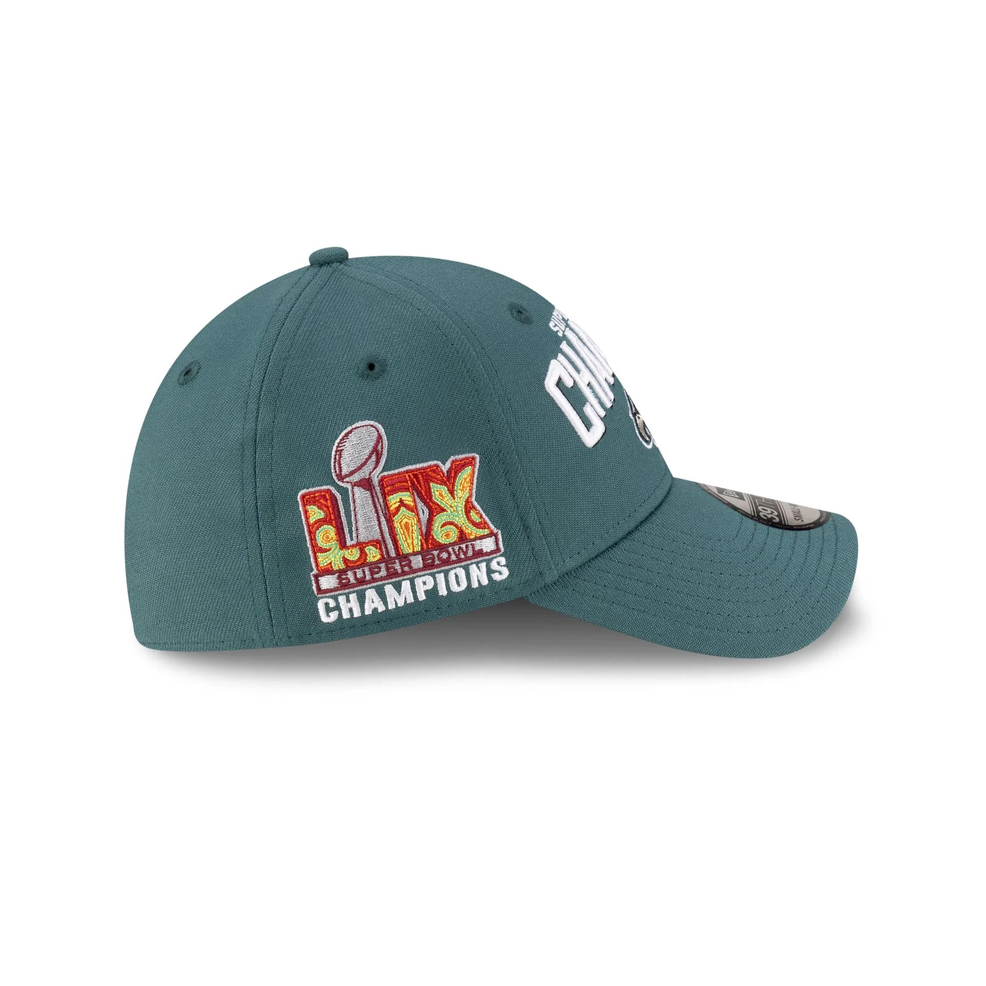Philadelphia Eagles Super Bowl LIX Champions 39THIRTY Stretch Fit Hat
