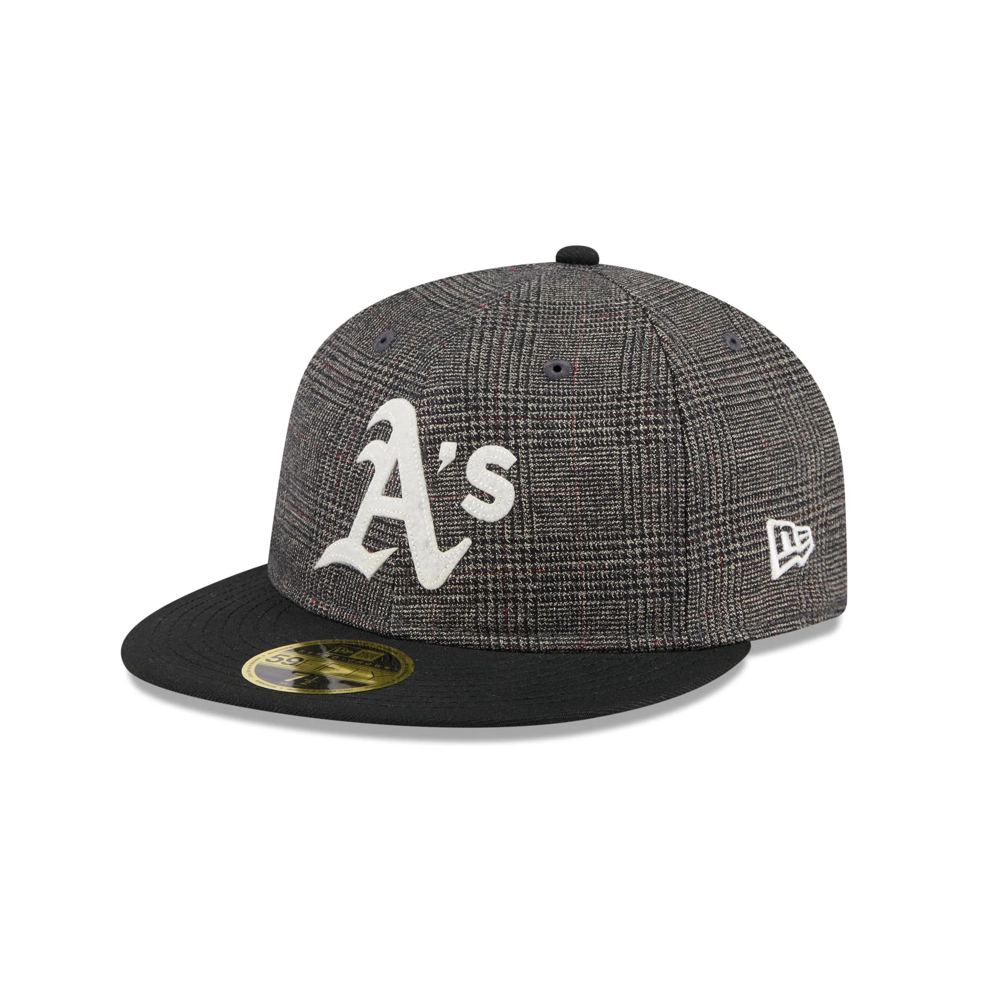 Athletics Plaid Retro Crown 59FIFTY Fitted Hat