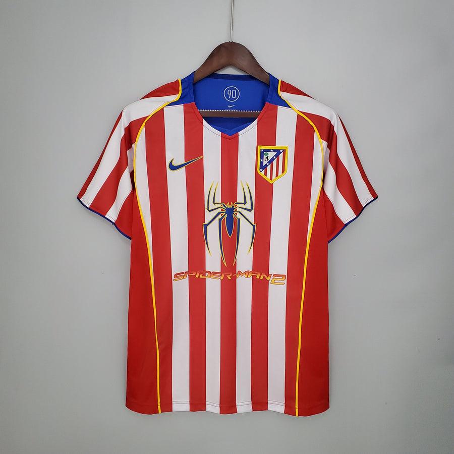 Atl??tico De Madrid Home Jersey 04/05 Retro
