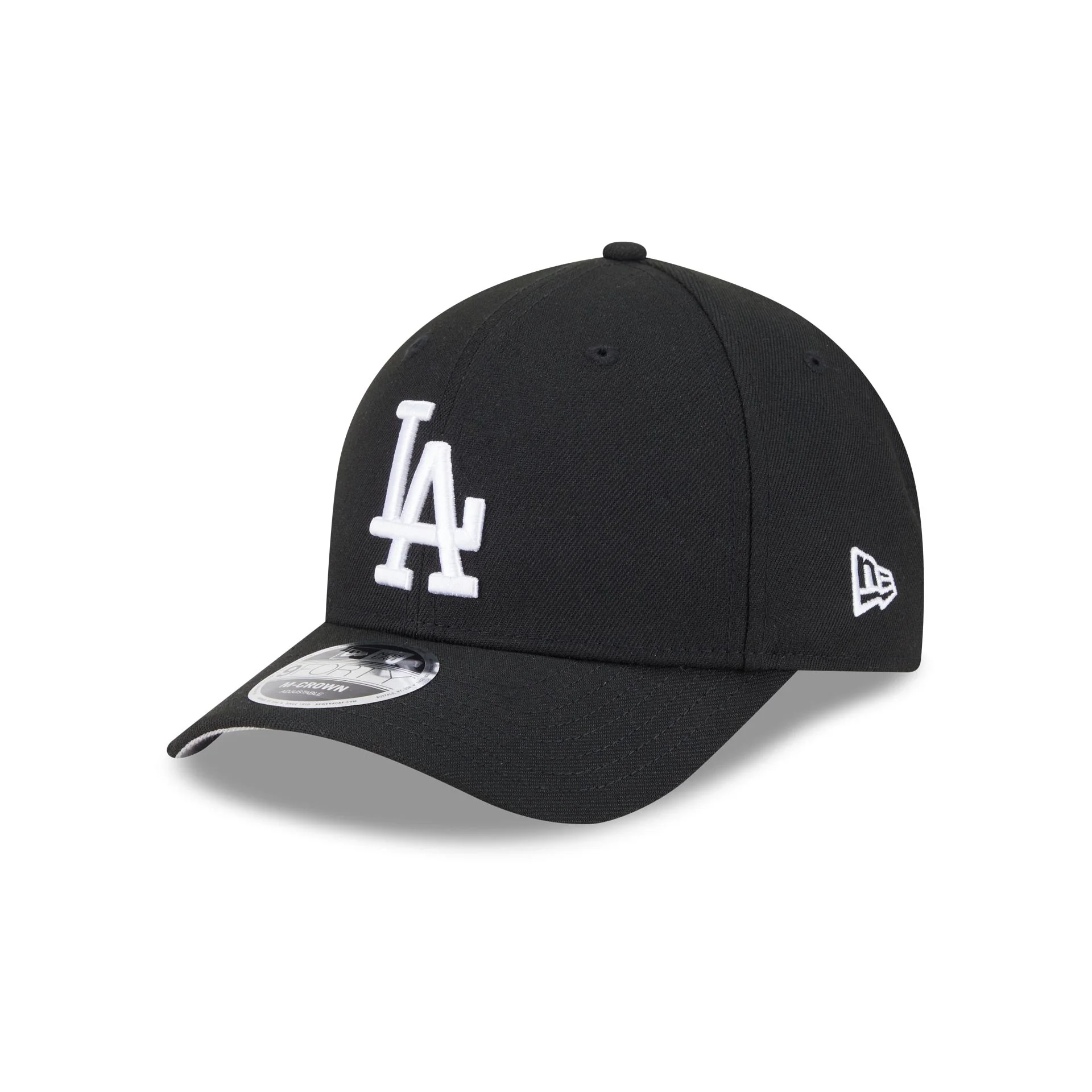 Los Angeles Dodgers Black Authentic Collection 9FORTY M-Crown Snapback Hat