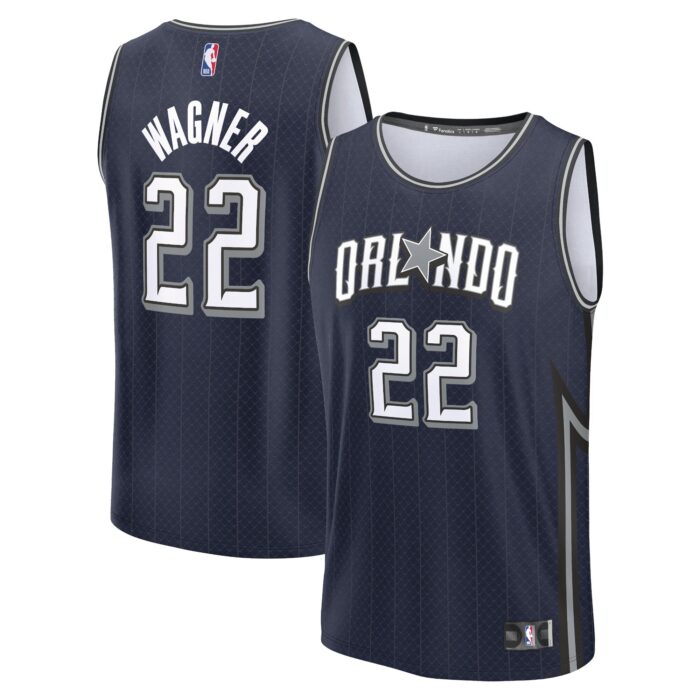 Youth Orlando Magic Franz Wagner Fanatics Navy Fast Break Jersey – City Edition
