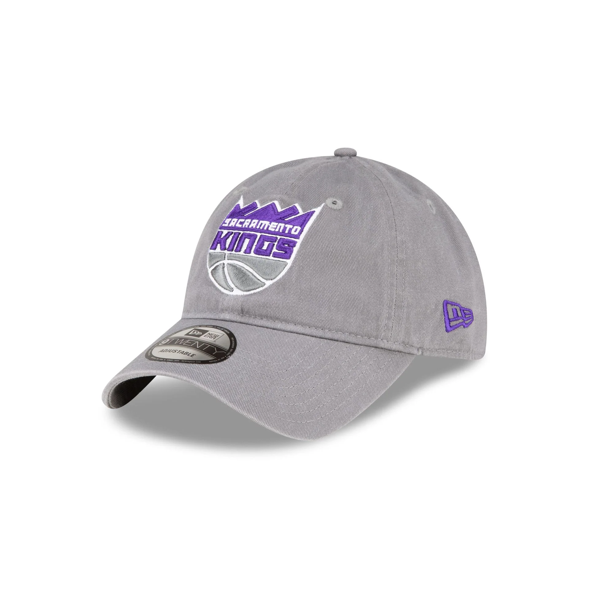 Sacramento Kings Core Classic Gray 9TWENTY Adjustable Hat
