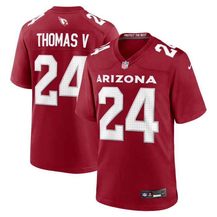 Men’s Arizona Cardinals Starling Thomas V Nike  Cardinal Team Game Jersey