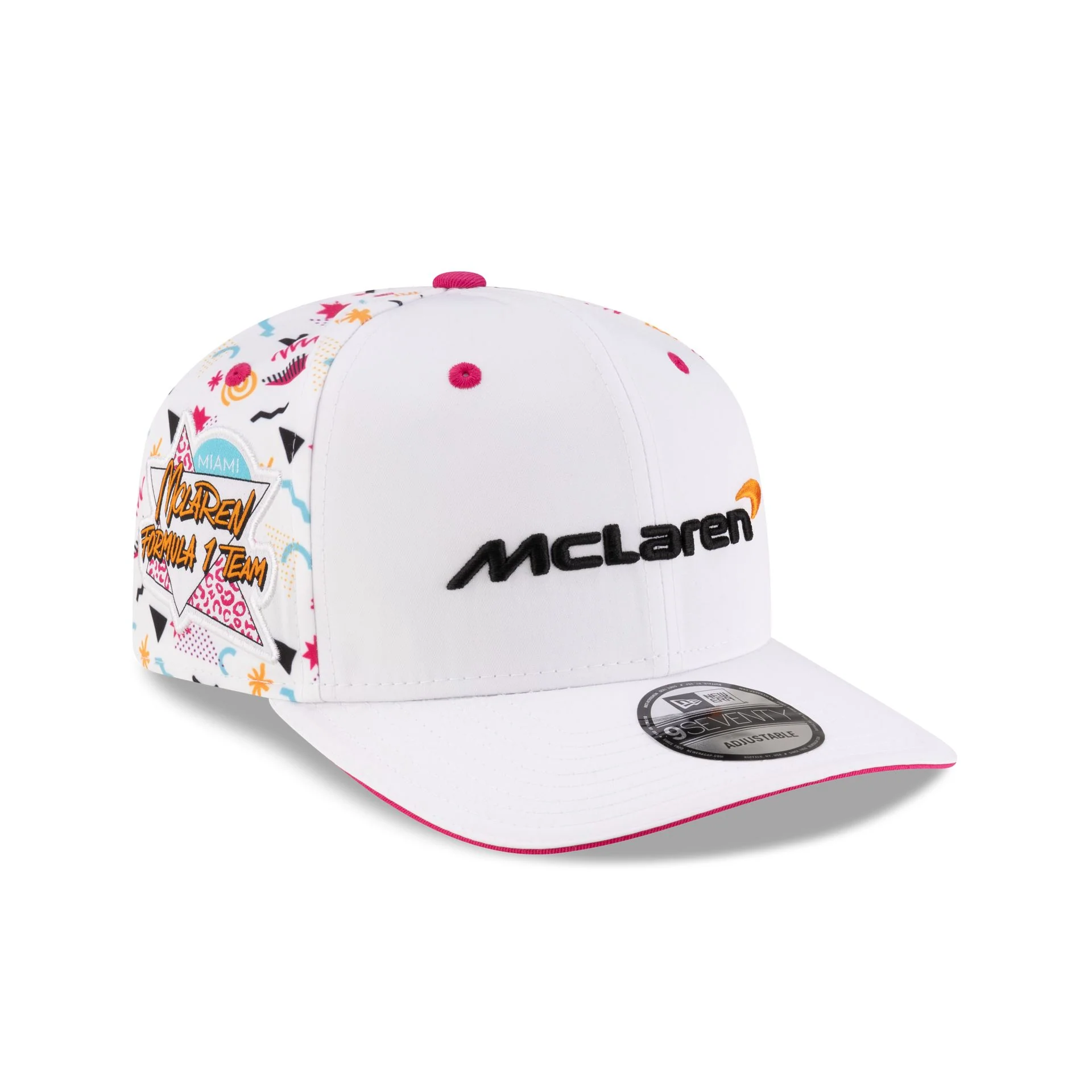 2025 Miami Race Special McLaren Formula 1 Team 9SEVENTY Stretch-Snap Hat