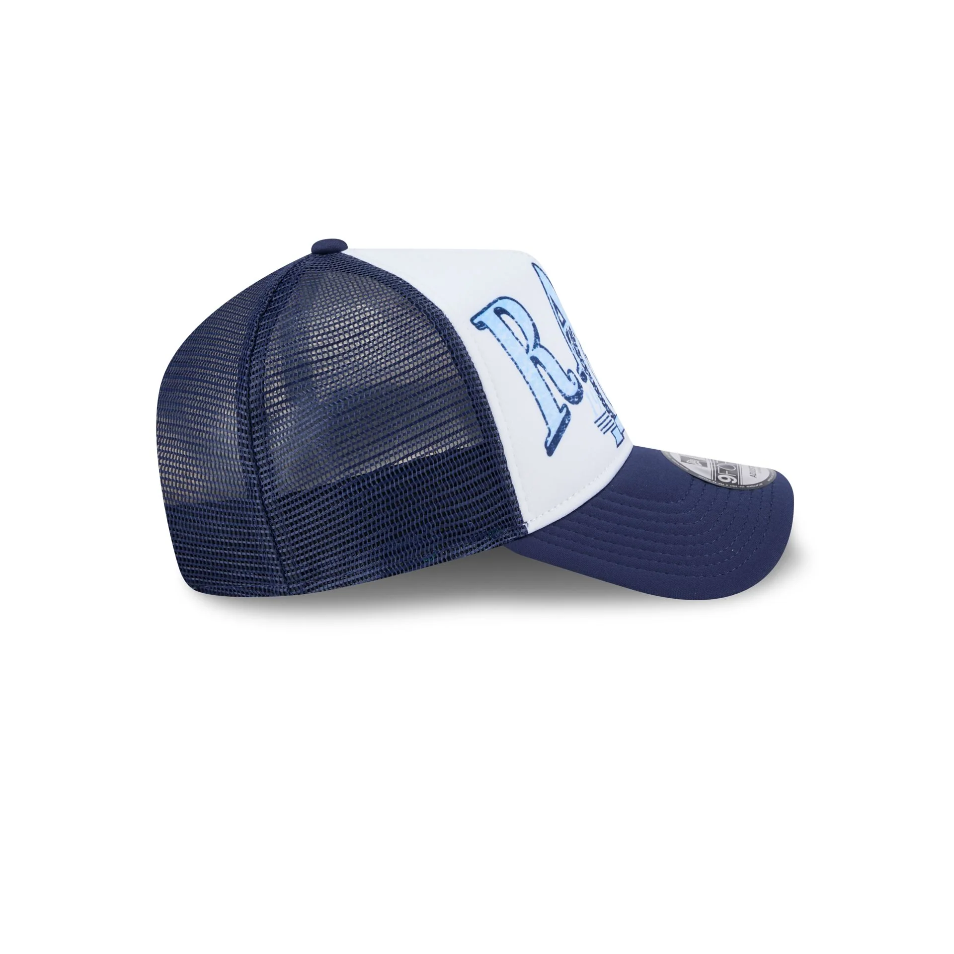 Tampa Bay Rays Distressed 9FORTY A-Frame Trucker Hat