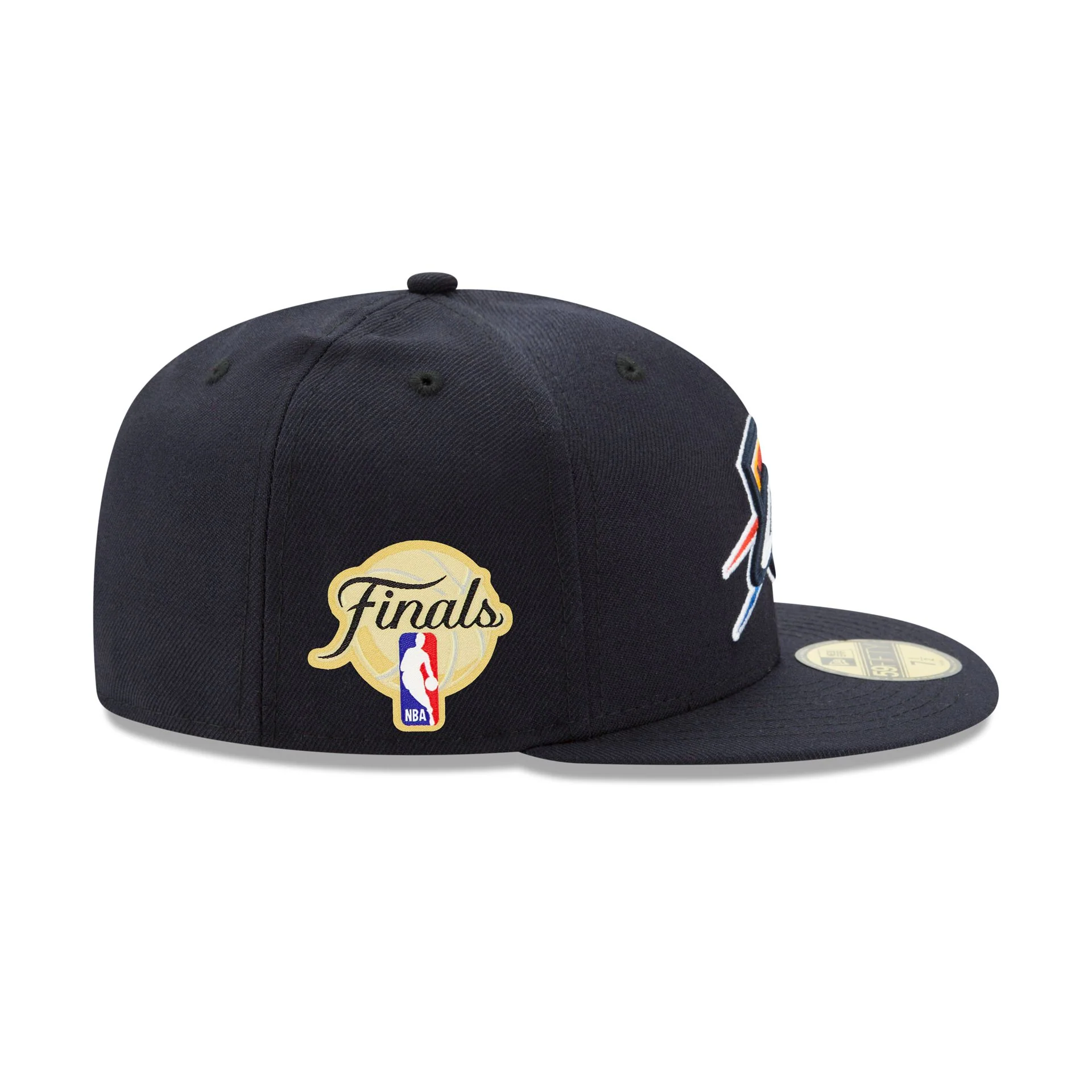 Oklahoma City Thunder 2025 NBA Finals Sidepatch 59FIFTY Fitted Hat