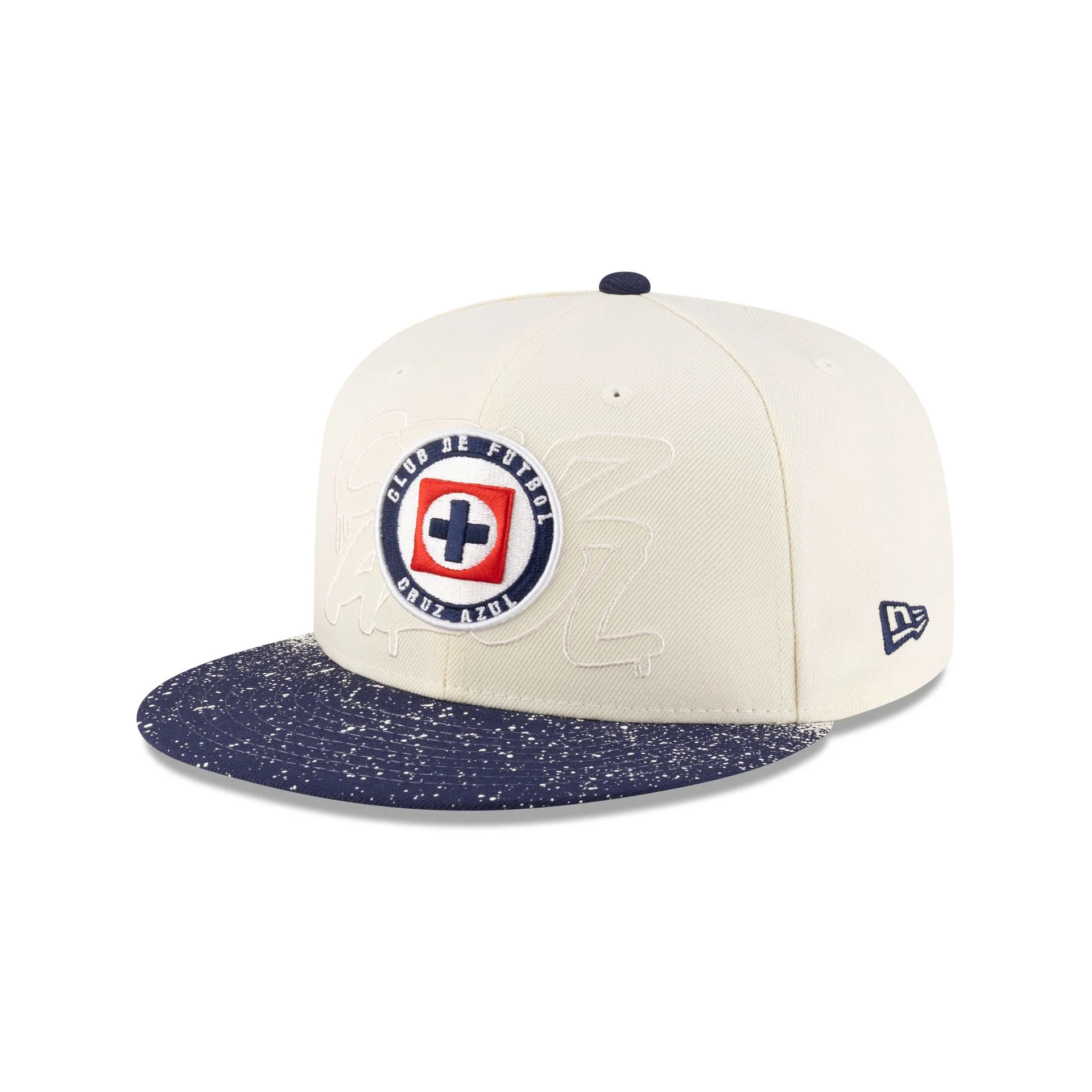 Cruz Azul Splattered Visor 59FIFTY Fitted Hat