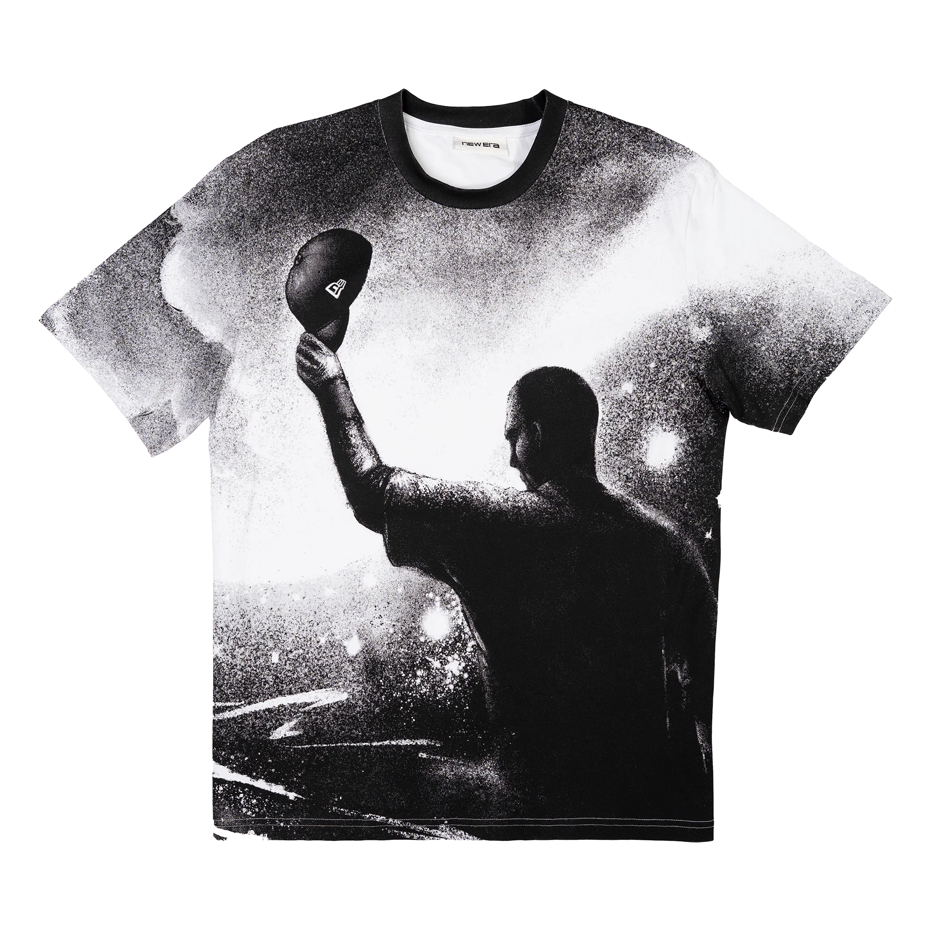 New Era Branded Curtain Call Optic White T-Shirt