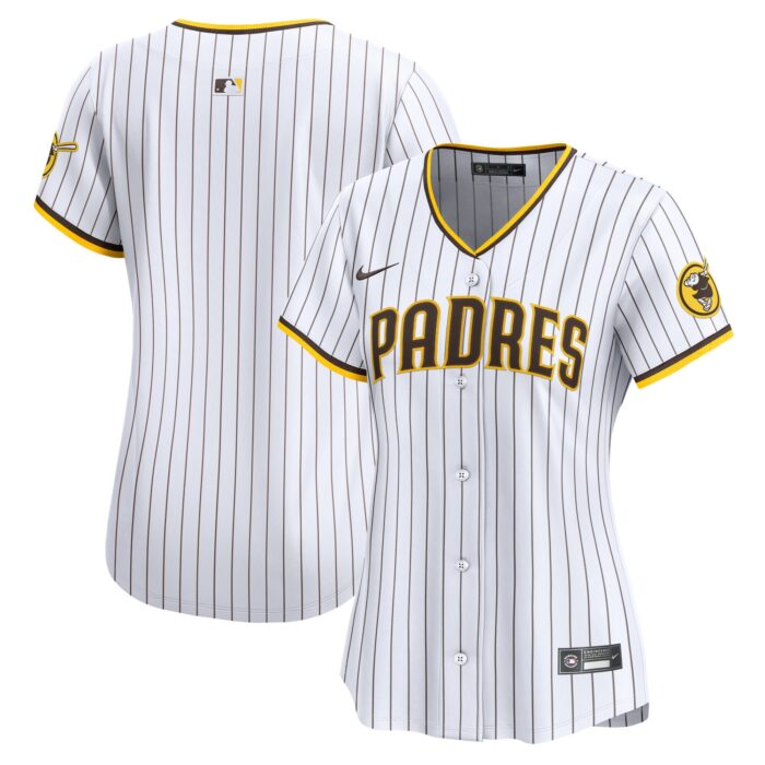 Women’s San Diego Padres Nike White Home Limited Jersey