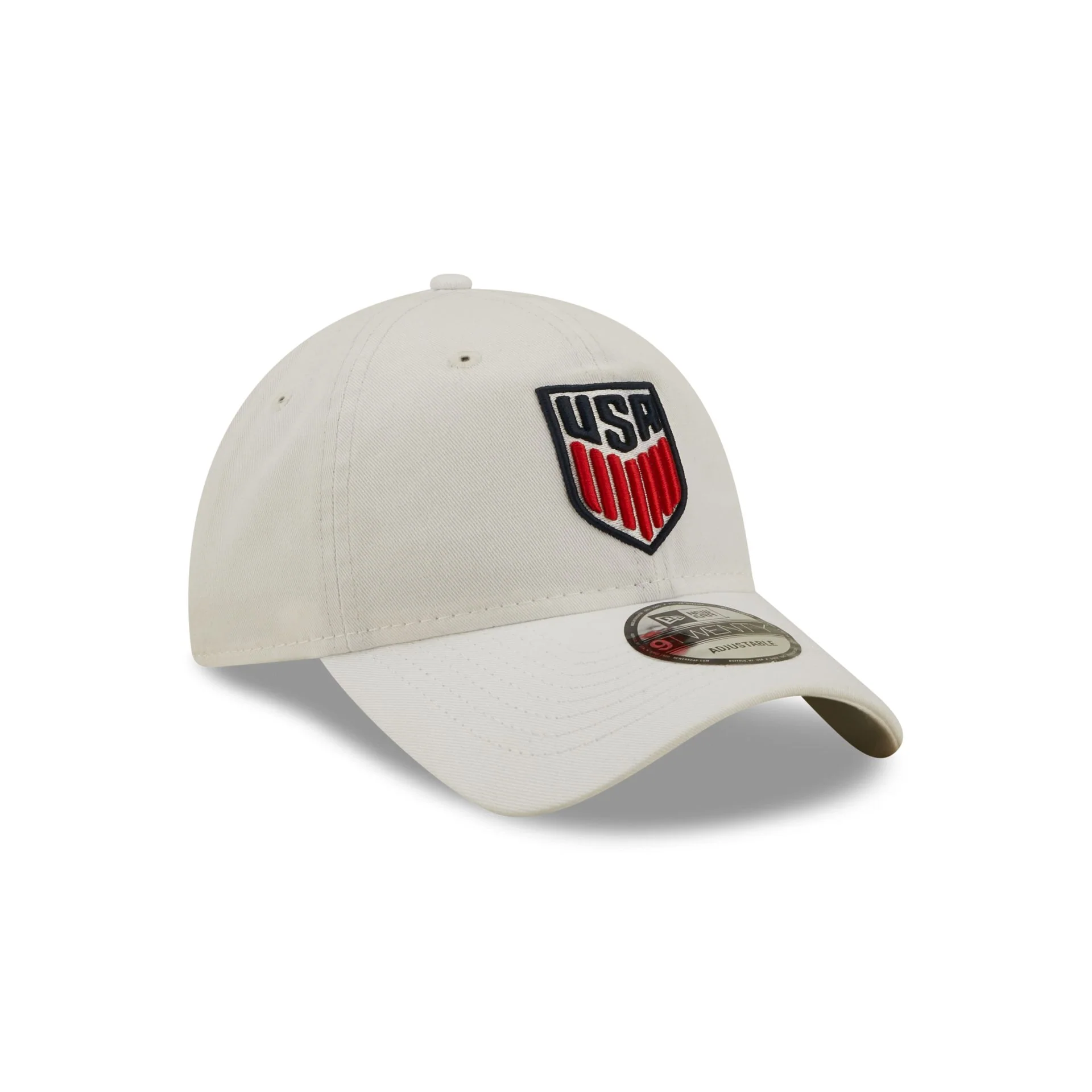 U.S. Soccer Men's National Team White 9TWENTY Adjustable Hat