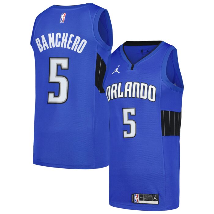 Men’s Orlando Magic Paolo Banchero Jordan Brand Royal Swingman Player Jersey – Statement Edition